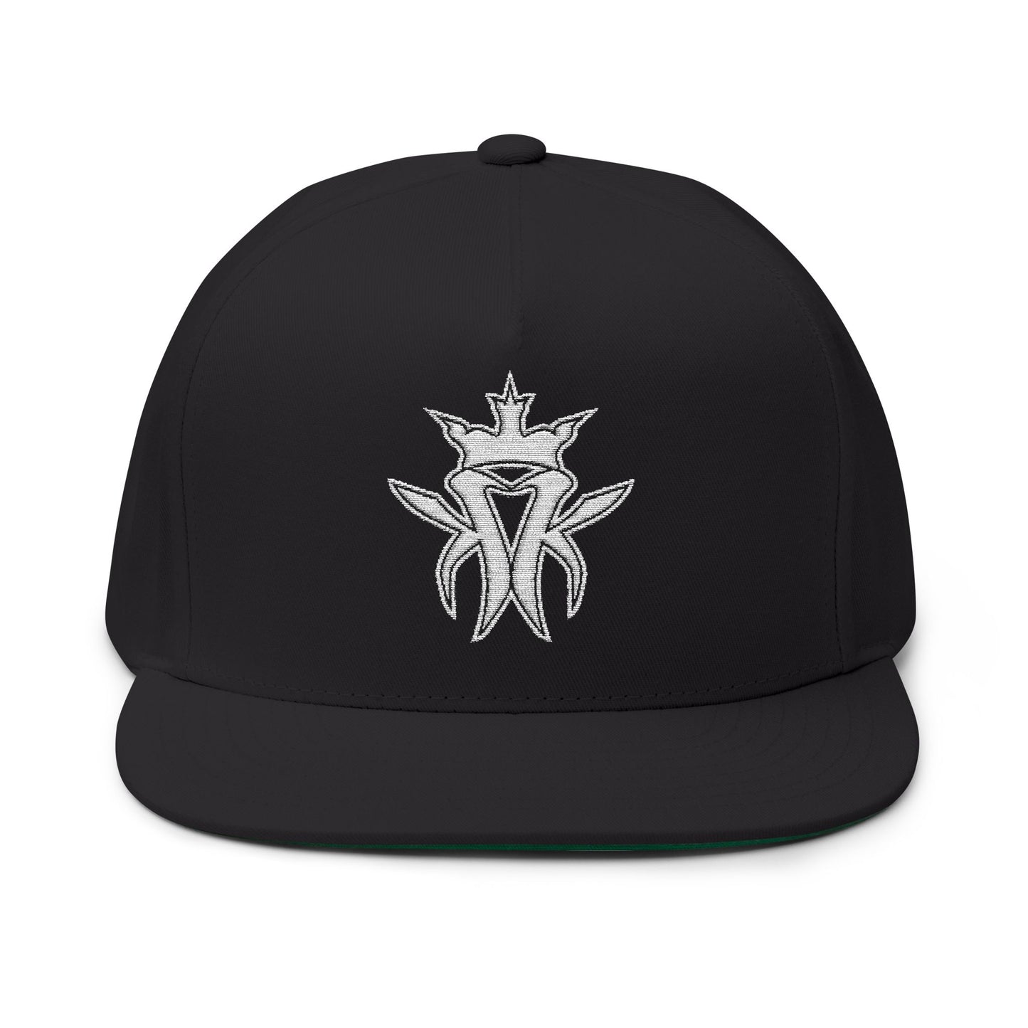 KMK Logo - Centered Emboidered Flat Bill Yupoong Snapback