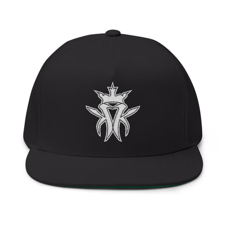 KMK Logo - Centered Emboidered Flat Bill Yupoong Snapback
