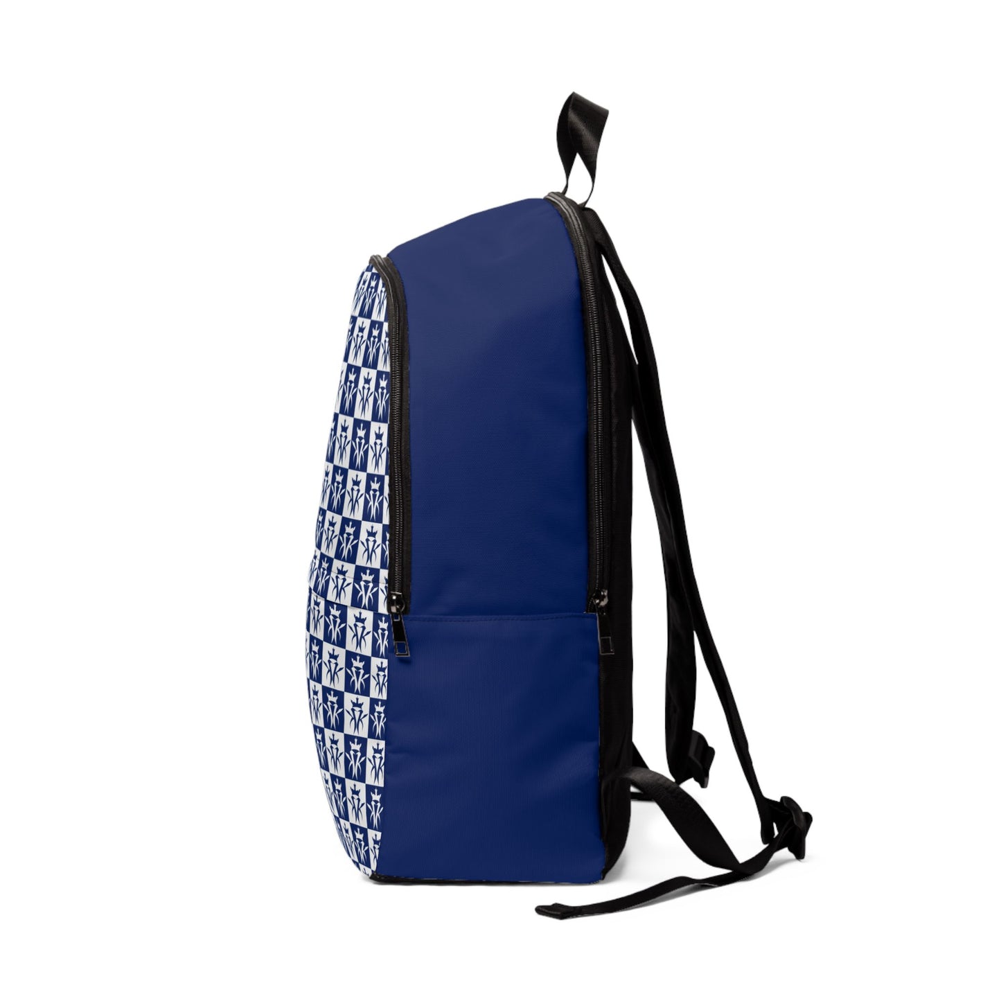Kottonmouth Kings Checker Logo Fabric Backpack (Dark Royal)