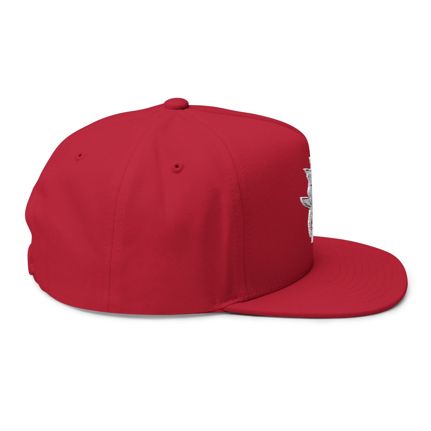 KMK Logo - Centered Emboidered Flat Bill Yupoong Snapback