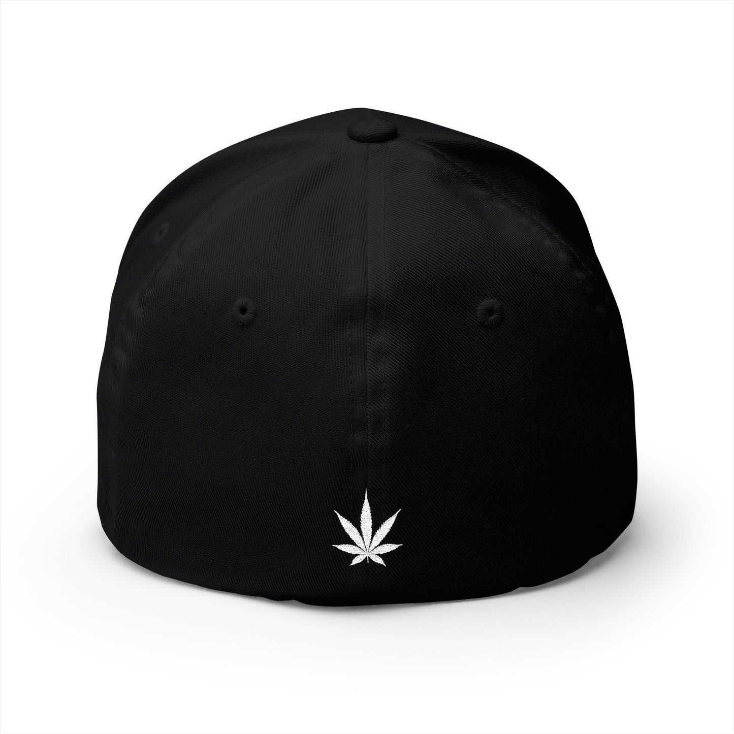 Raised KMK Logo + Leaf - Embroidered Fitted FlexFit Hat