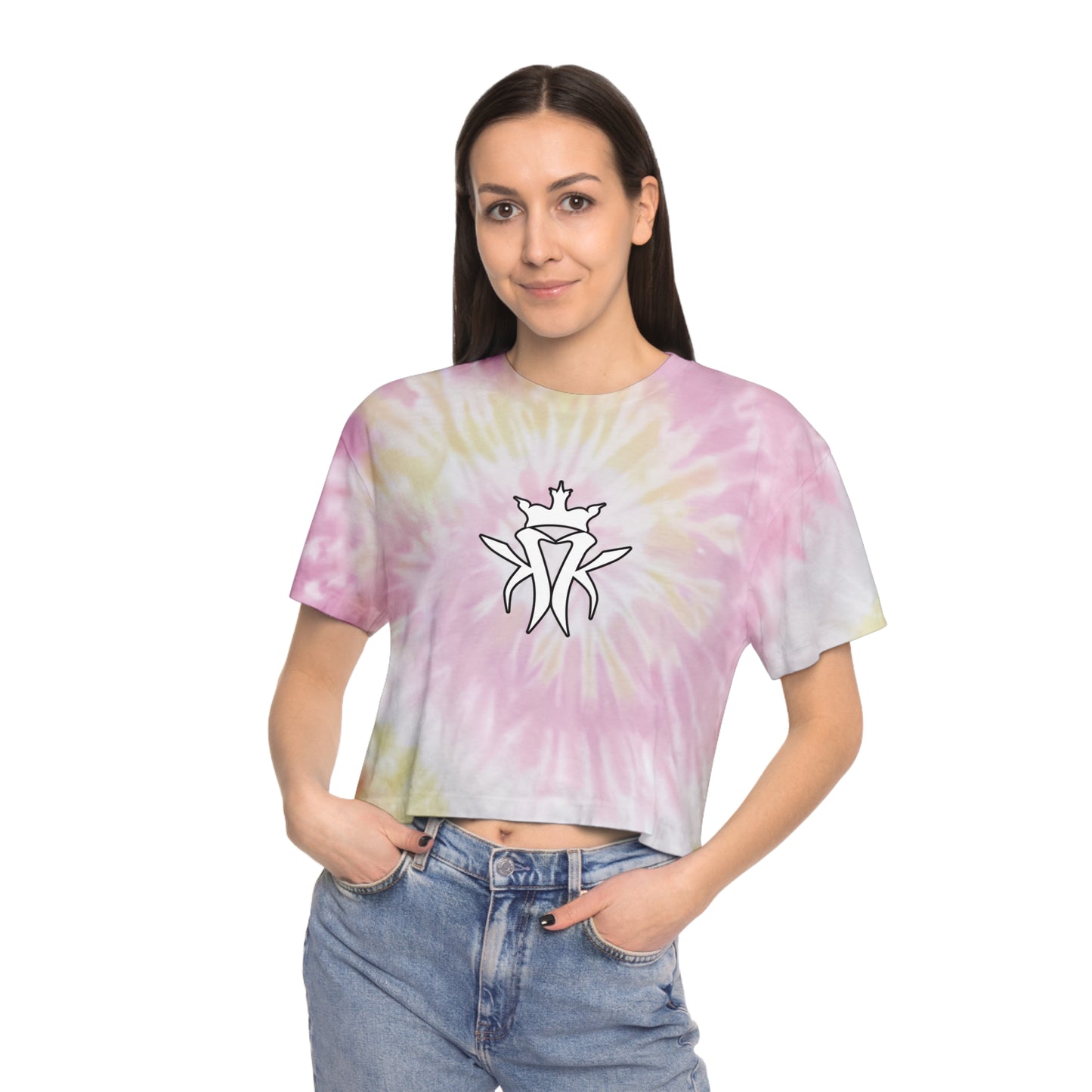 Kottonmouth Kandy Crop Top - Kweens Tie-Dye Crop Tee -