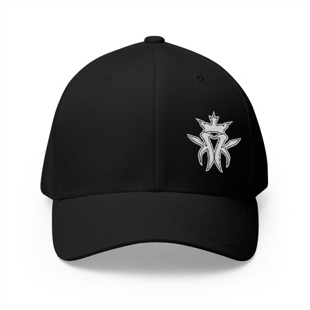 Raised KMK Logo + Leaf -  Embroidered Fitted FlexFit Hat