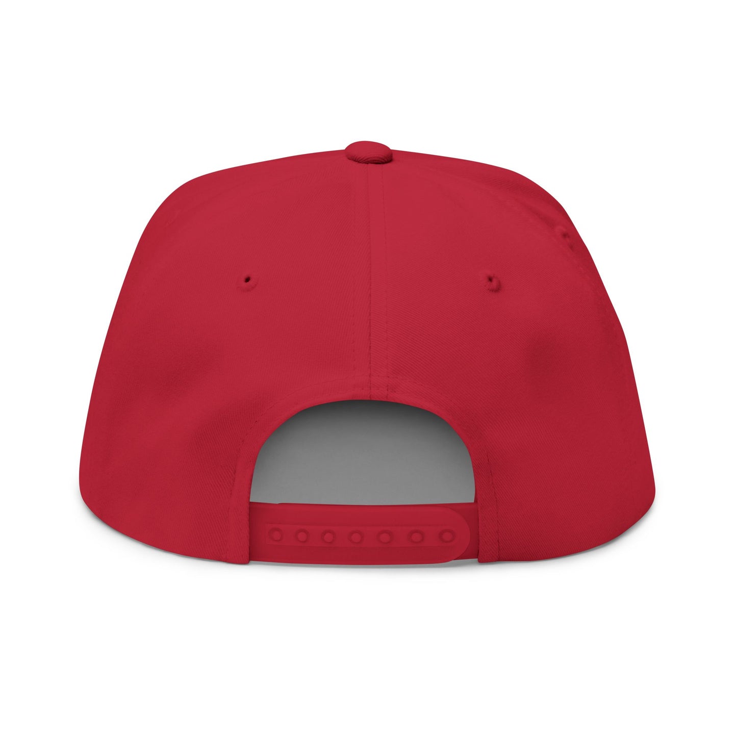KMK Logo - Centered Emboidered Flat Bill Yupoong Snapback