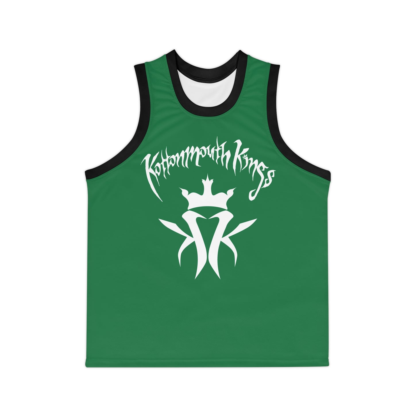 KMK OG Logo Unisex Basketball Jersey (Green)