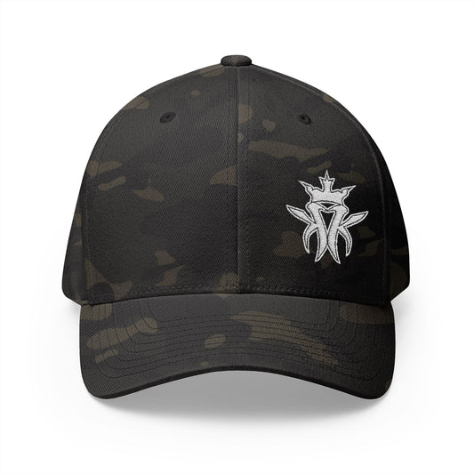 Raised KMK Logo -  Embroidered Fitted FlexFit Hat