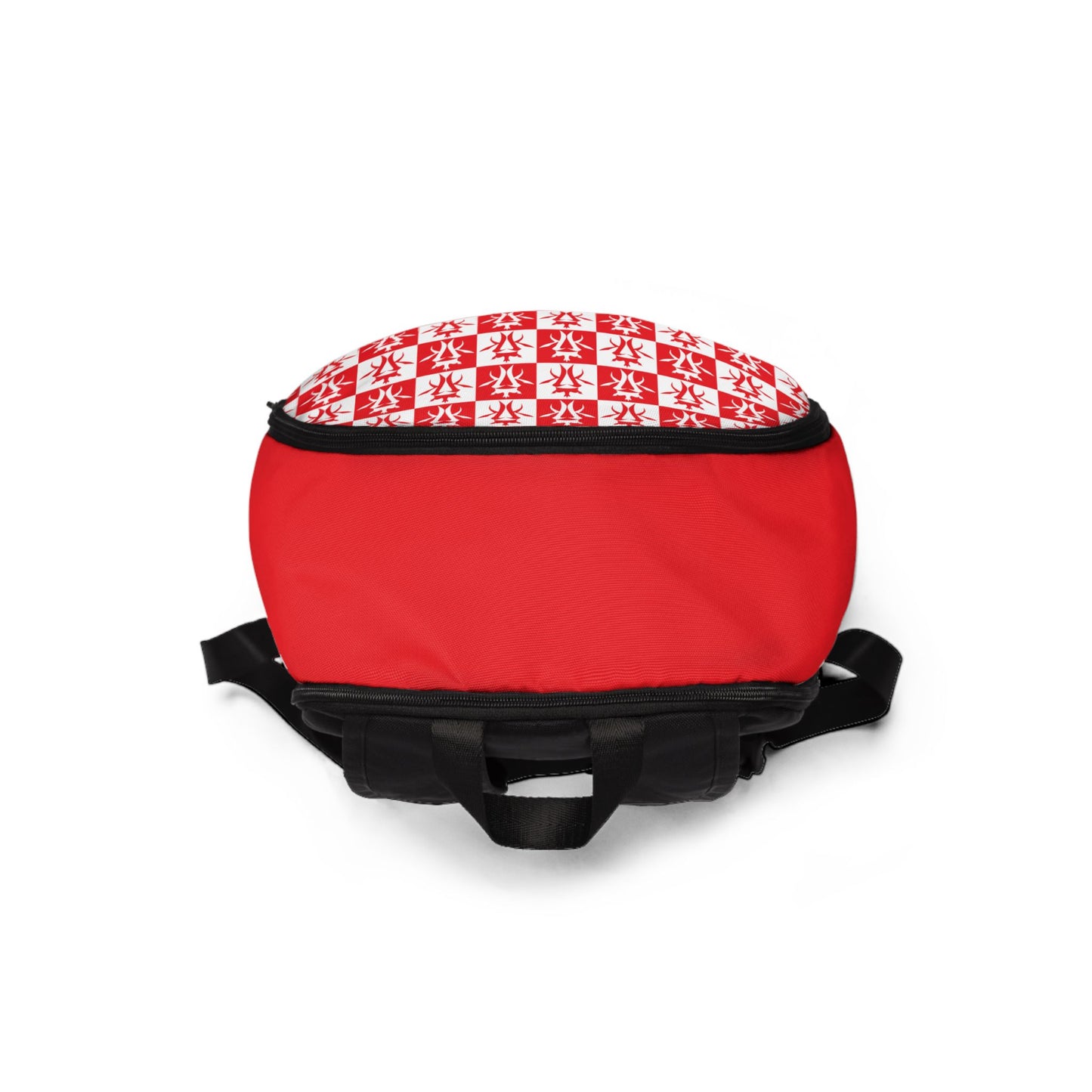 Kottonmouth Kings Checker Logo Fabric Backpack (Red)