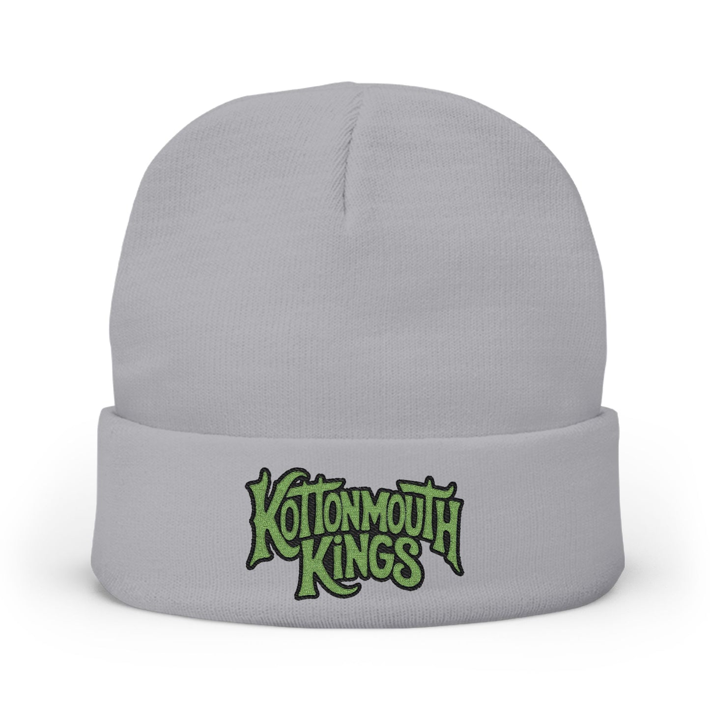 Kottonmouth Kings Green Logo Cozy Knit Embroidered Beanie