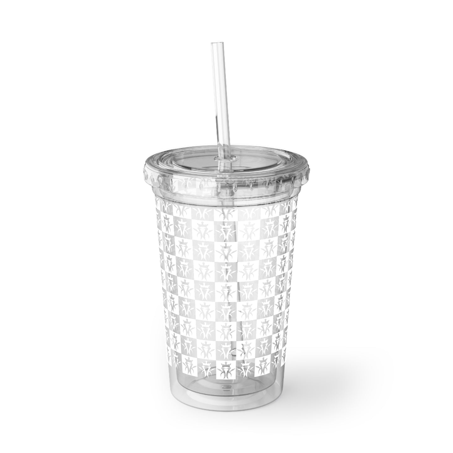 KMK Acrylic Cup with Straw