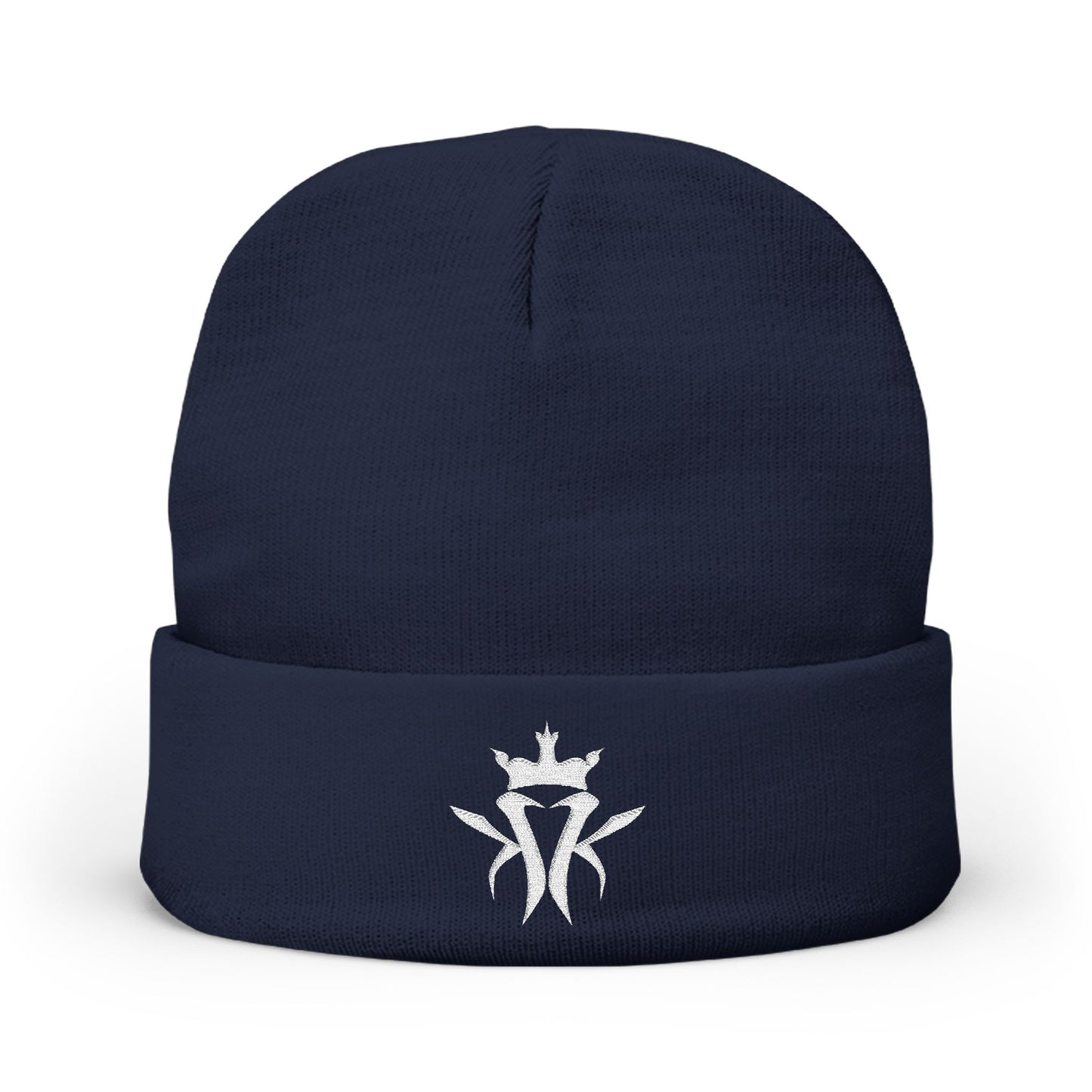 OG KMK Logo Cozy Knit Beanie Embroidered