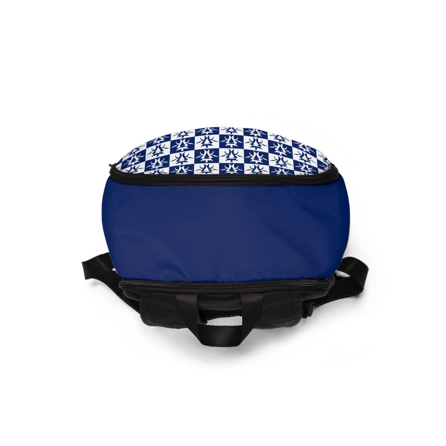 Kottonmouth Kings Checker Logo Fabric Backpack (Dark Royal)