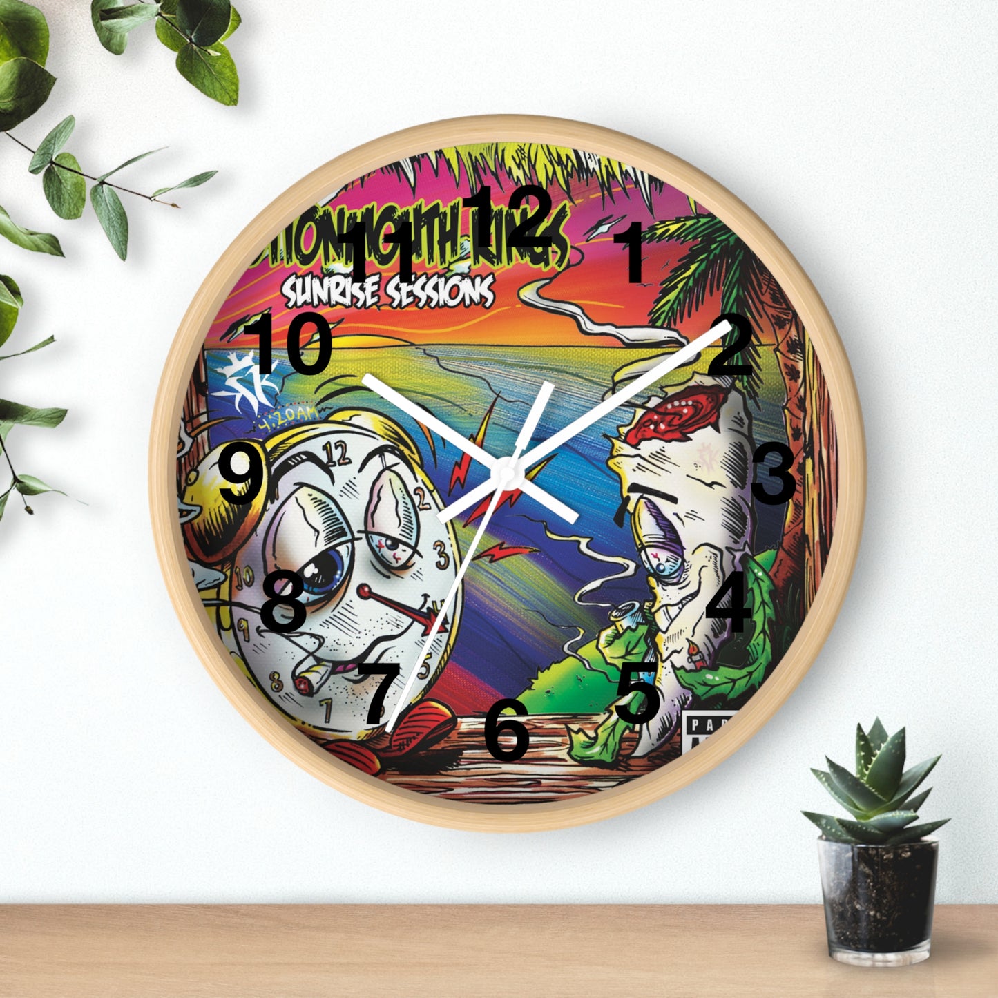 KMK - Sunrise Sessions Wall Clock