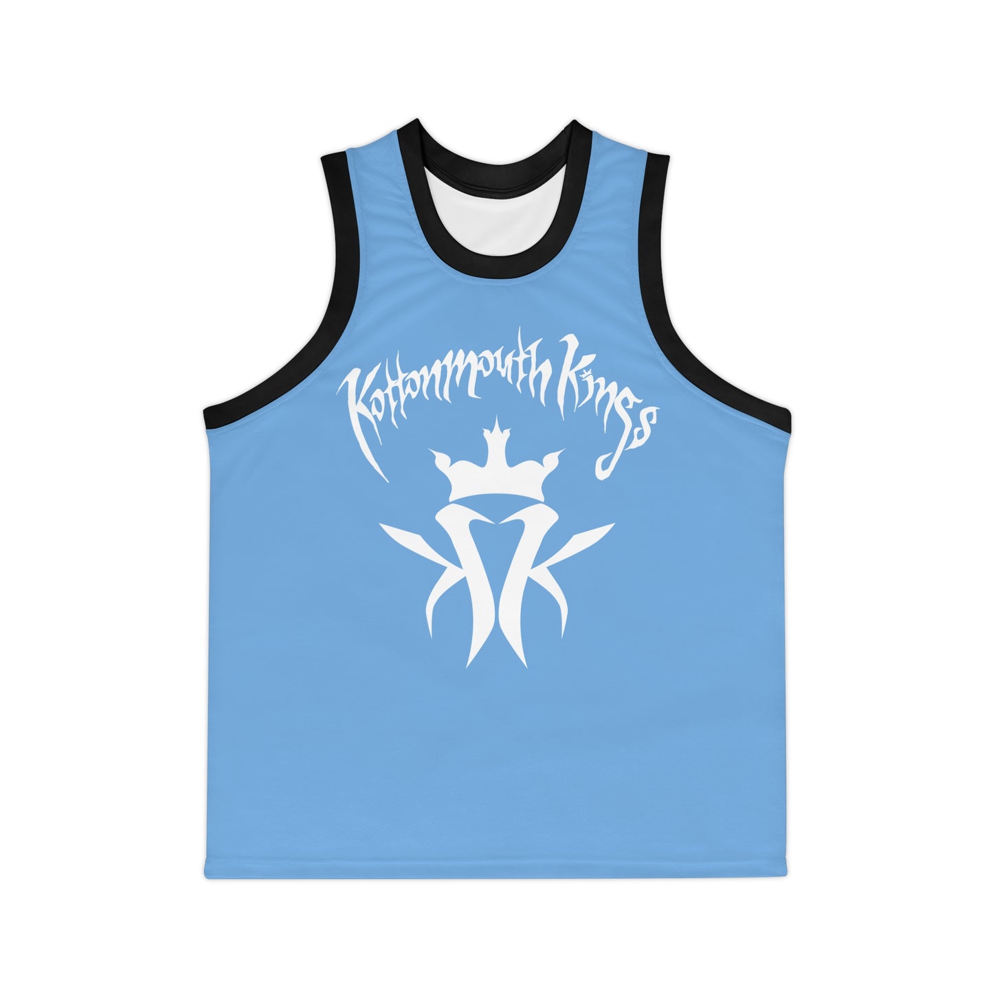KMK OG Logo Unisex Basketball Jersey (Light Blue)