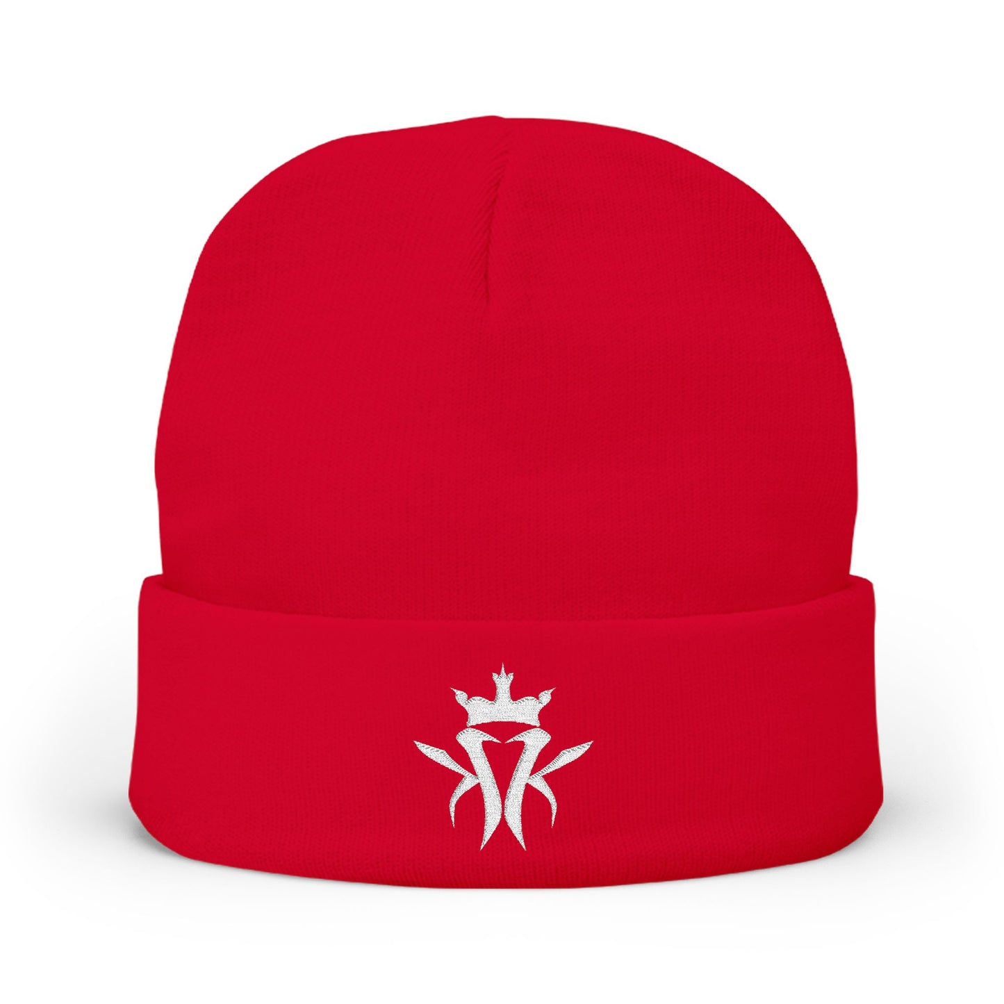 OG KMK Logo Cozy Knit Beanie Embroidered