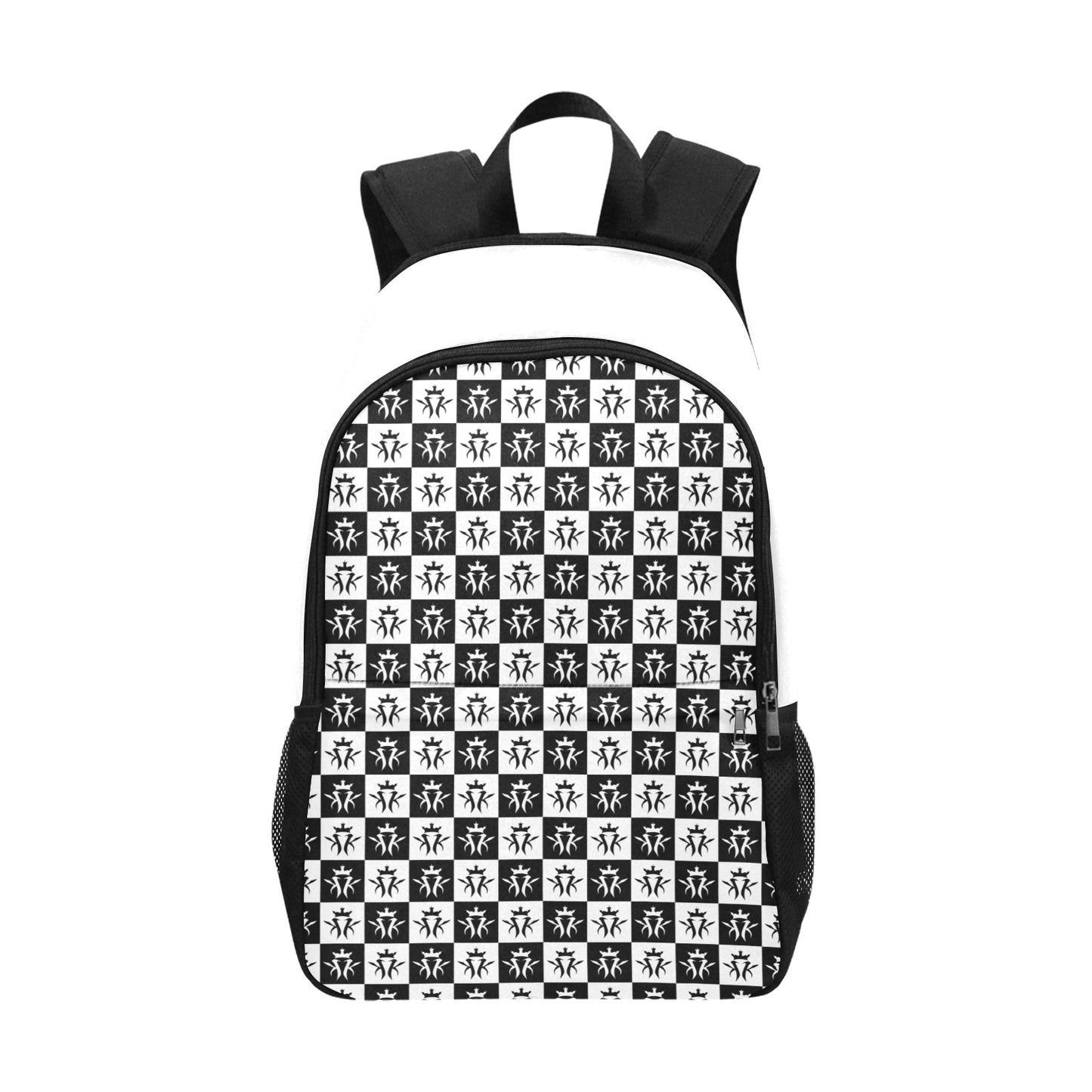 Kottonmouth Checker Backpack with Mesh Pockets - FREE SHIPPING