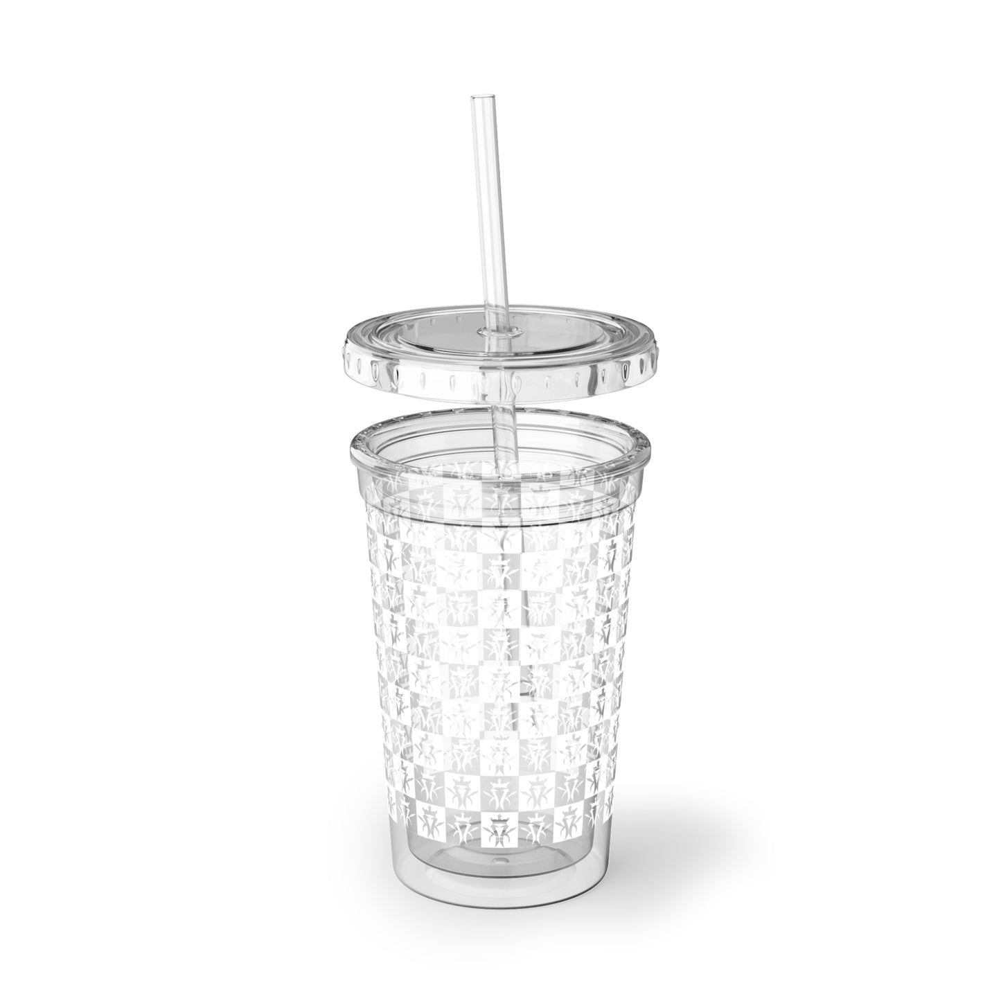 KMK Acrylic Cup with Straw