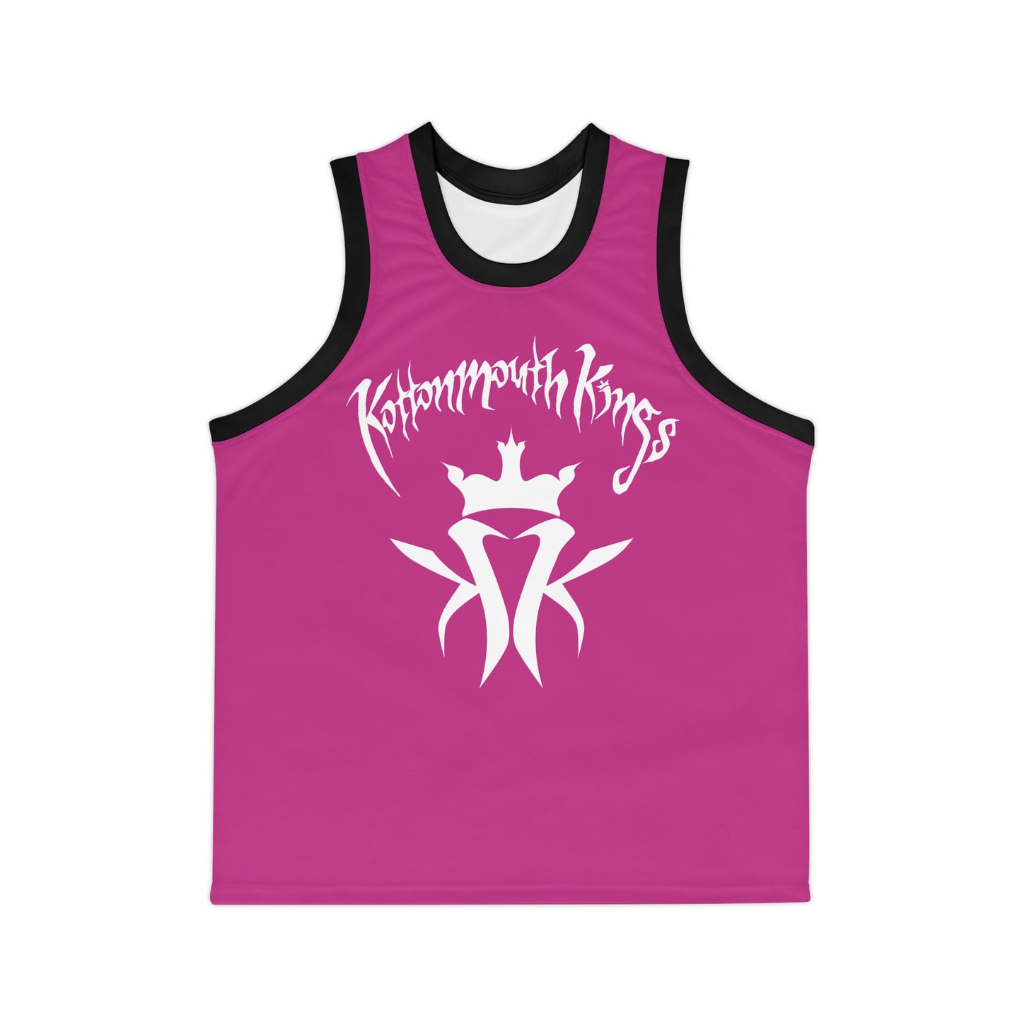 KMK OG Logo Unisex Basketball Jersey (Pink)