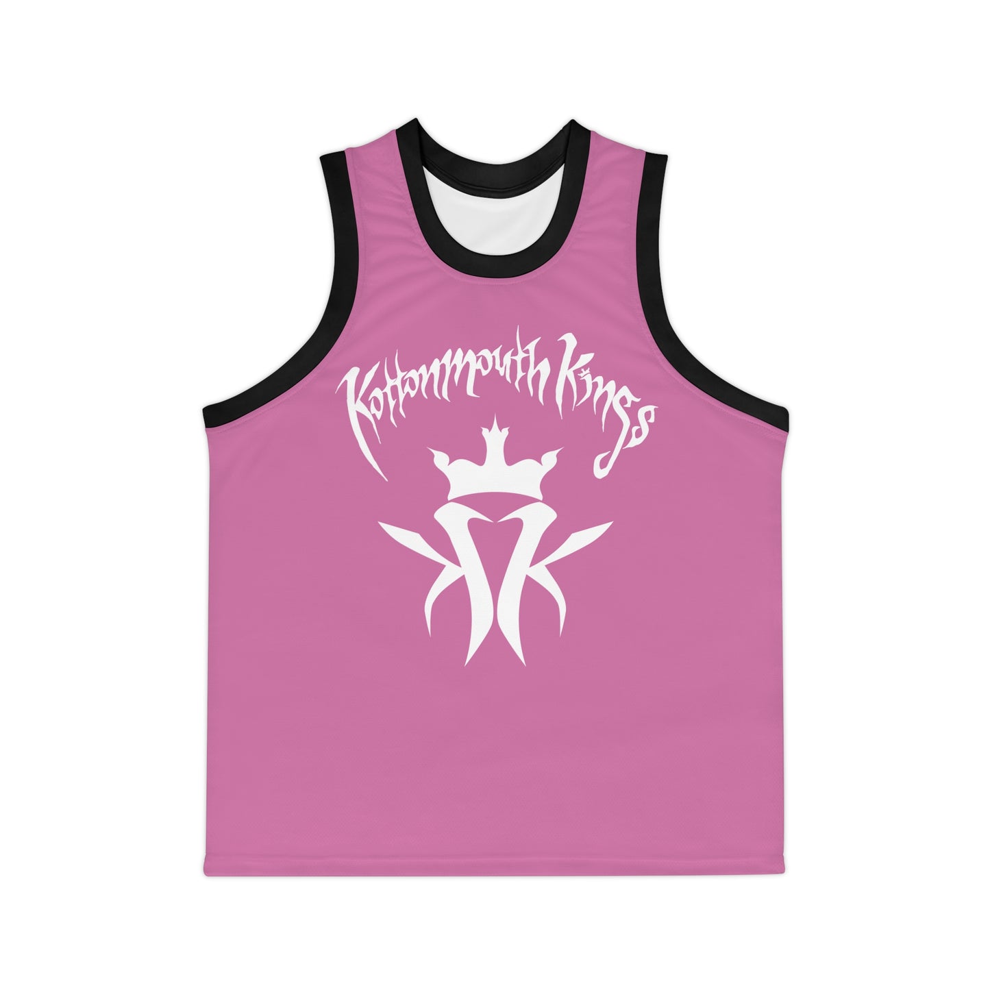 KMK OG Logo Unisex Basketball Jersey (Light Pink)