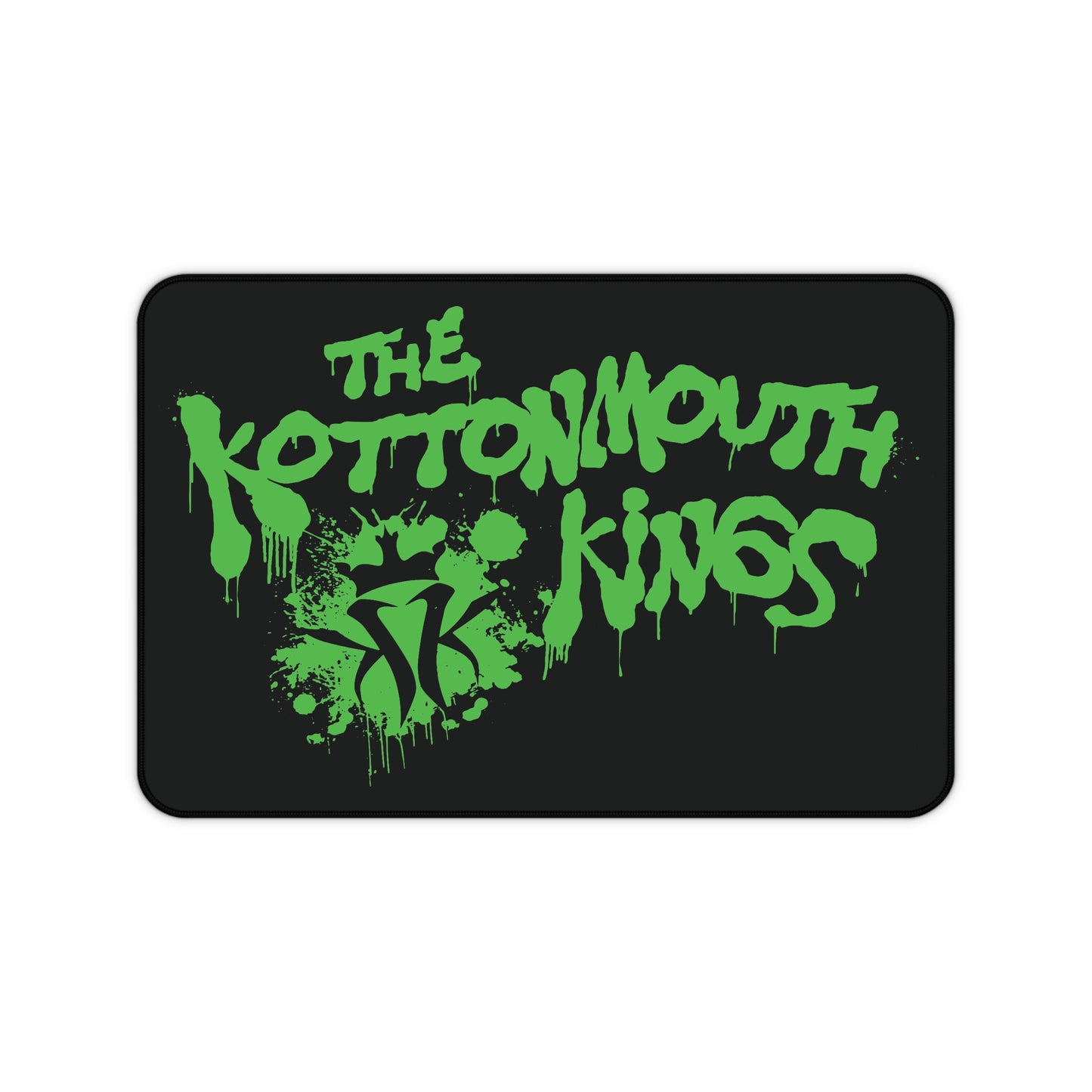 KMK Splatter Logo Desk Mat