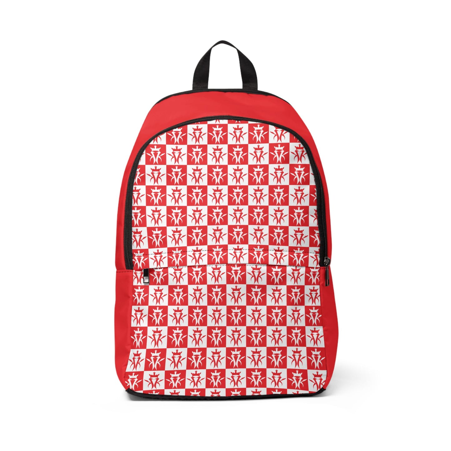 Kottonmouth Kings Checker Logo Fabric Backpack (Red)