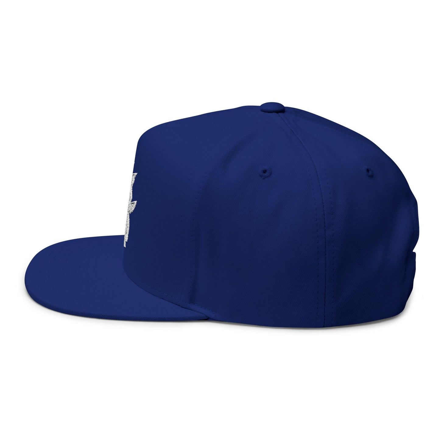 KMK Logo - Centered Emboidered Flat Bill Yupoong Snapback