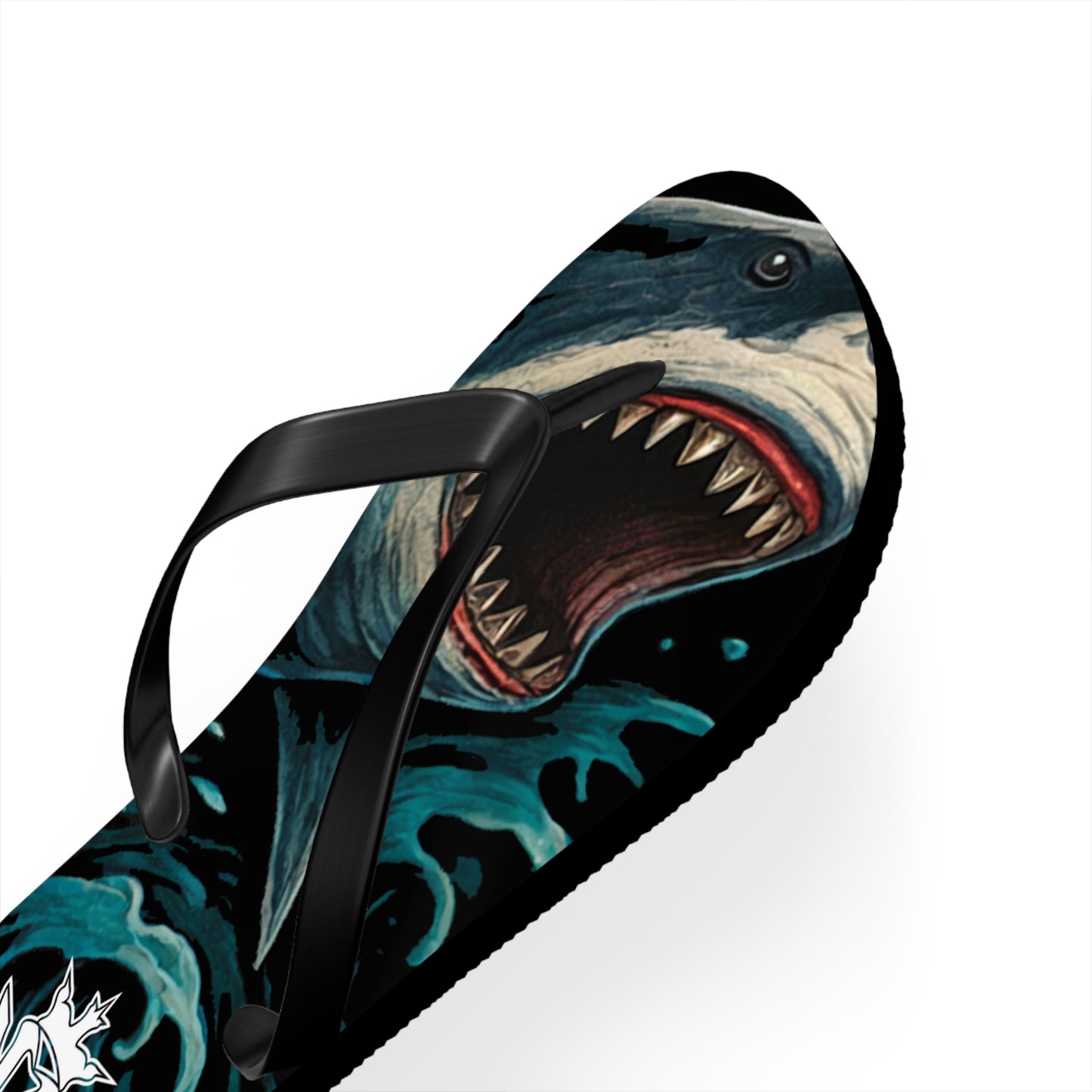 KMK Sharks in the Water Flip Flops - Summer Kollection - Kottonmouth Kicks Flips