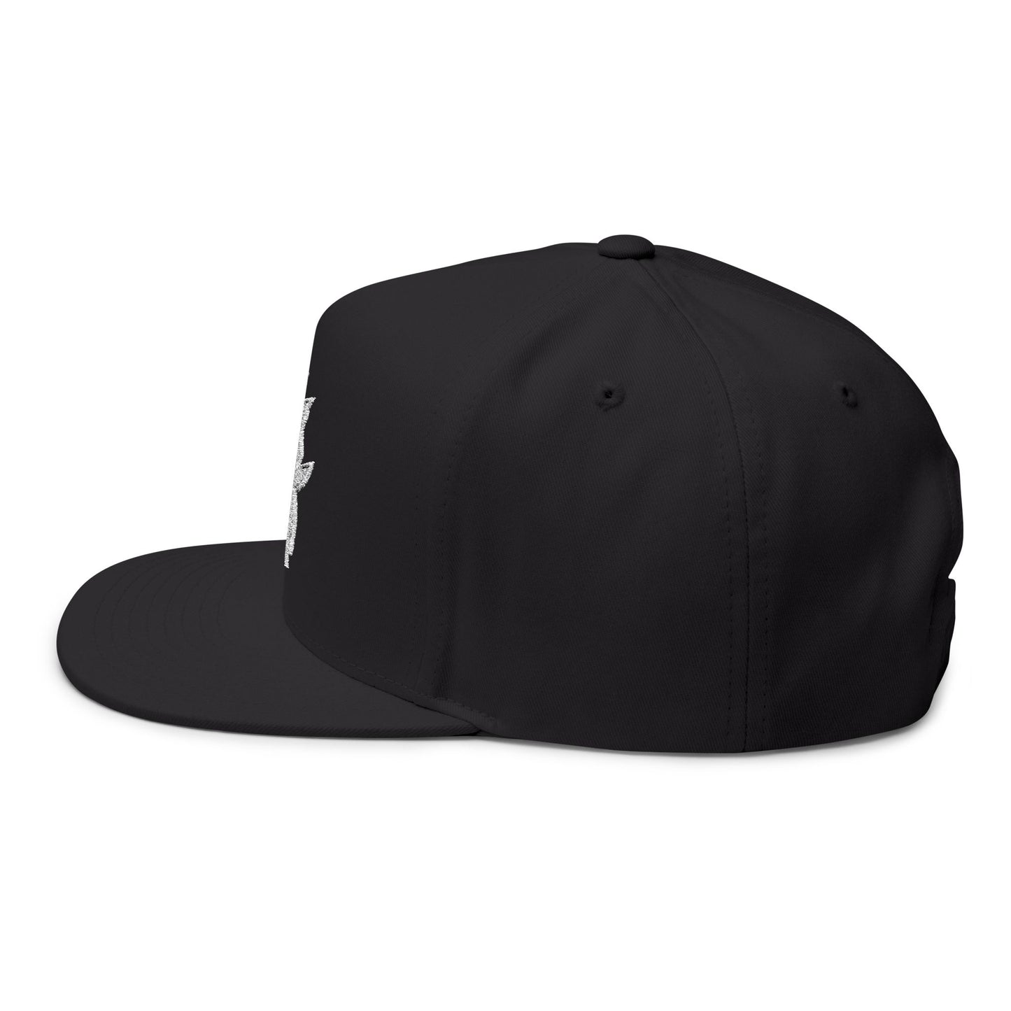 KMK Logo - Centered Emboidered Flat Bill Yupoong Snapback