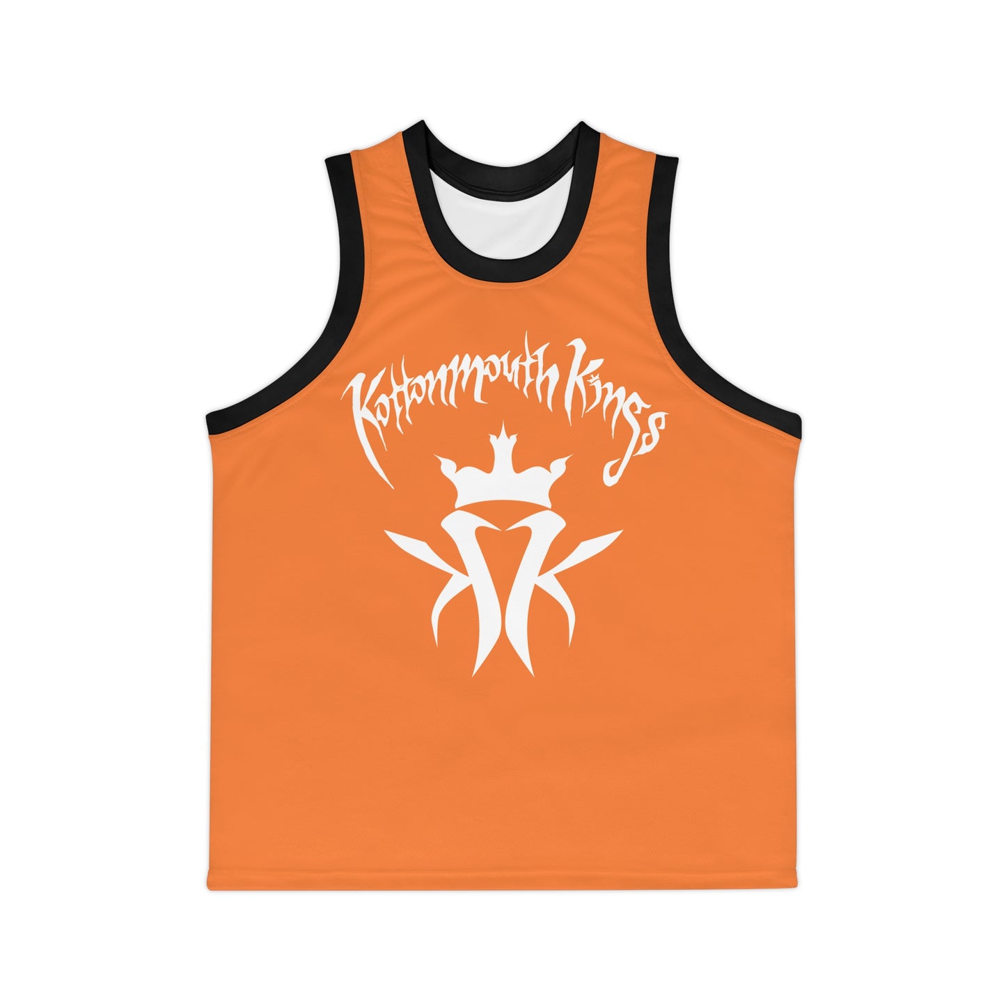 KMK OG Logo Unisex Basketball Jersey (Light Orange)