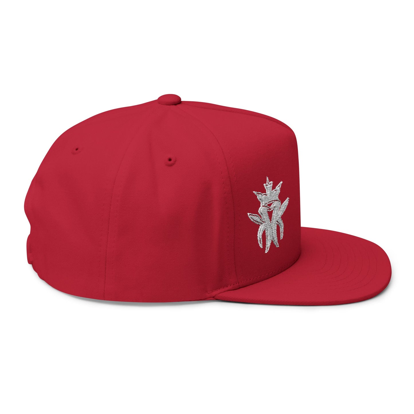 KMK Logo Emboidered Right Side Flat Bill Yupoong Snapback