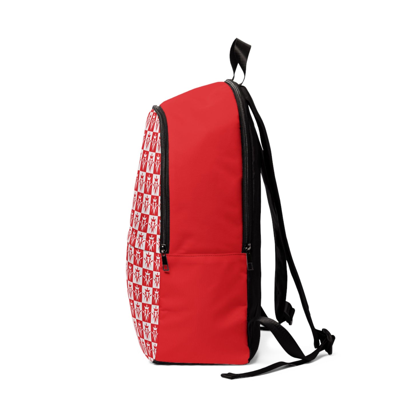 Kottonmouth Kings Checker Logo Fabric Backpack (Red)