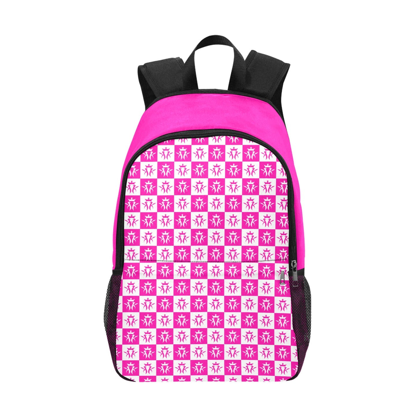 Kottonmouth Checker Backpack with Mesh Pockets - FREE SHIPPING