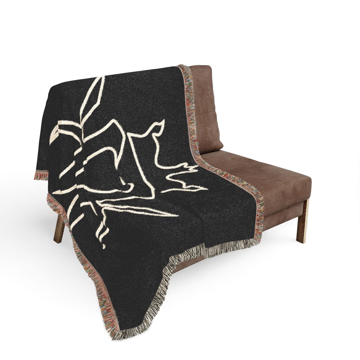 KMK - Black Out Throw Blanket