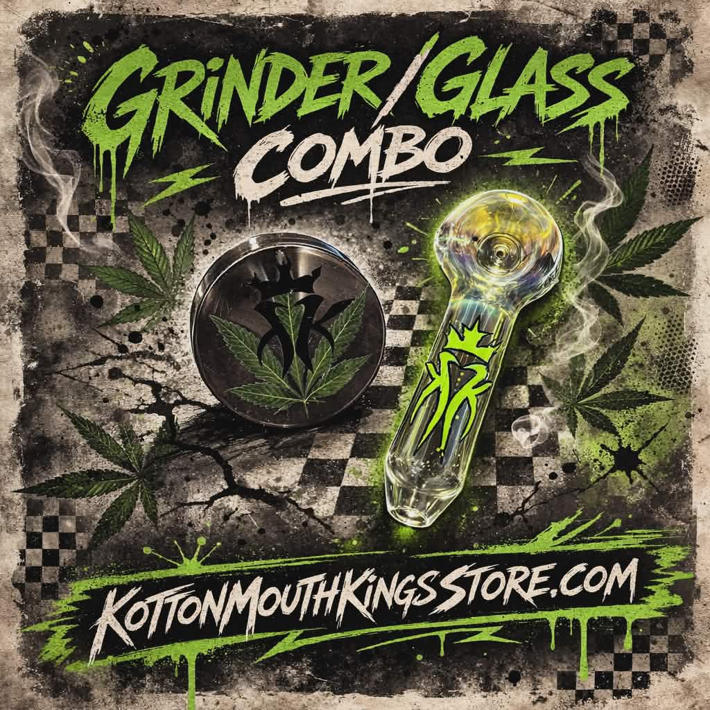 KMK KUSTOM GLASS/GRINDER COMBO
