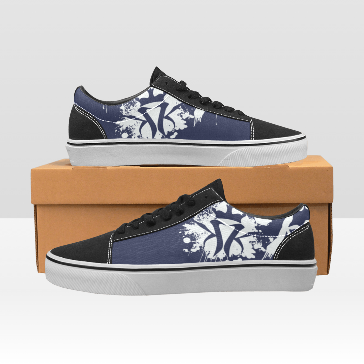 Logo Skate Shoe (Navy)