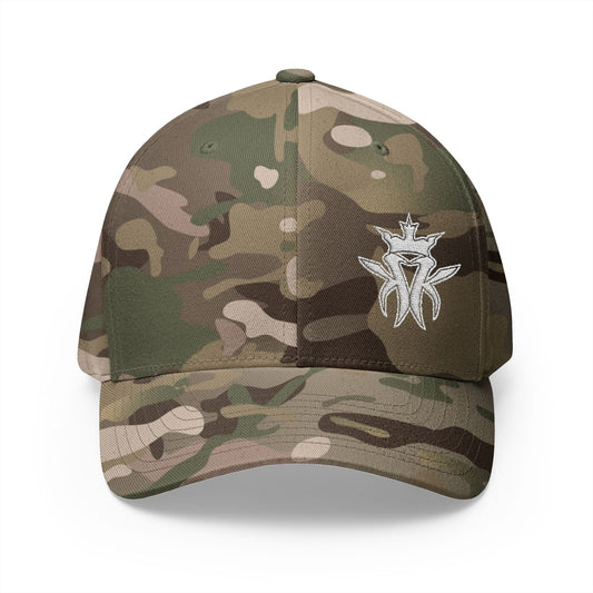 Raised KMK Logo -  Embroidered Fitted FlexFit Hat