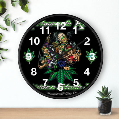KMK - Hidden Stash Wall Clock