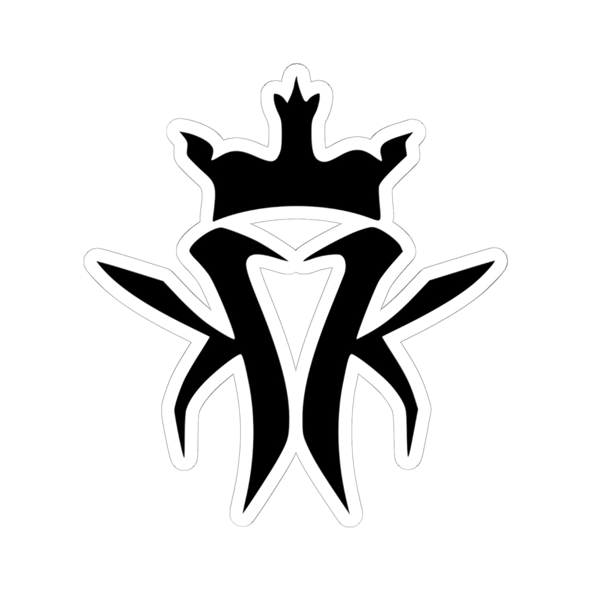 KMK - 6x6 Sticker Black