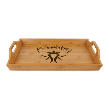 KMK Engraved Bamboo Rolling Tray