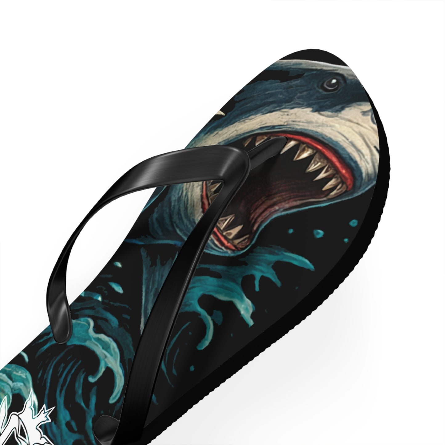 KMK Sharks in the Water Flip Flops - Summer Kollection - Kottonmouth Kicks Flips