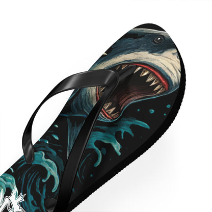 KMK Sharks in the Water Flip Flops - Summer Kollection - Kottonmouth Kicks Flips