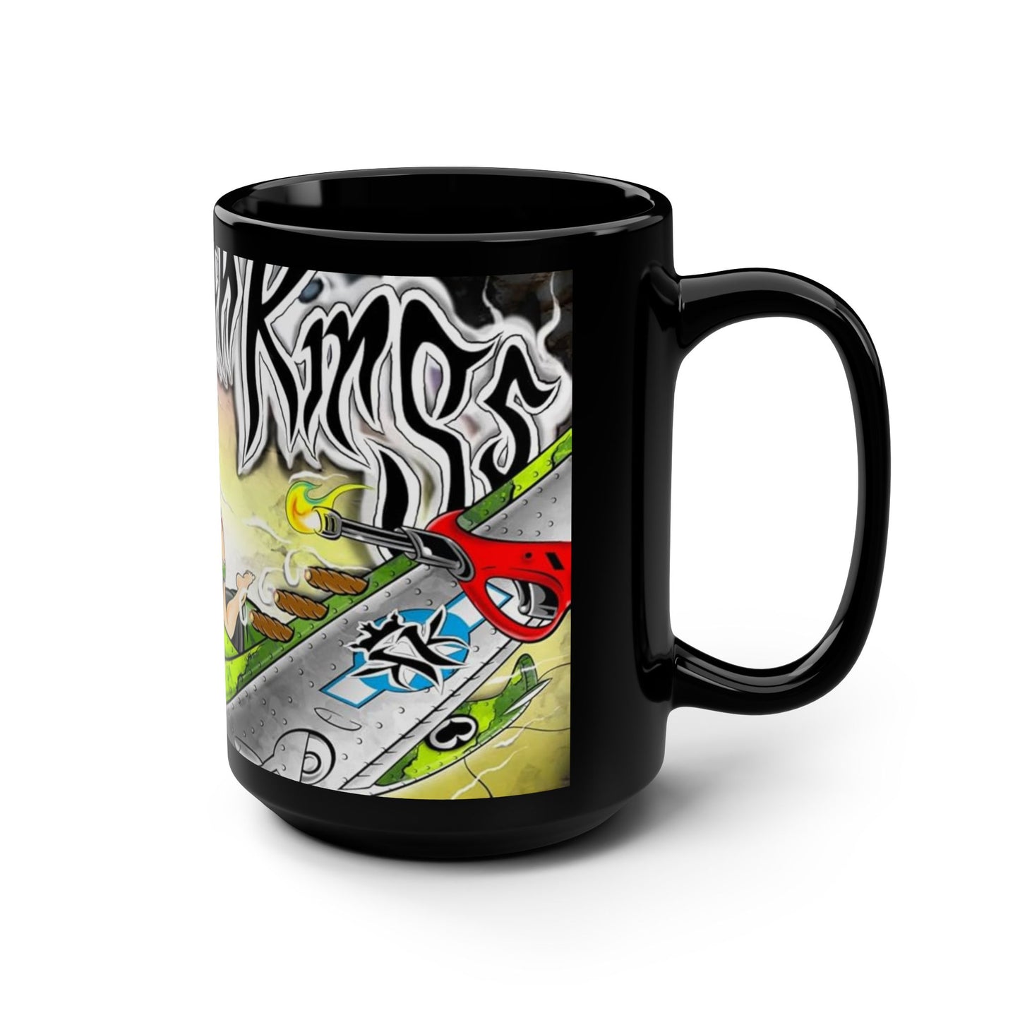 Mile High - 15oz Black Mug