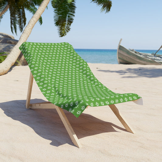 Kottonmouth Kings OG Logo on Green Polyester Beach Towel