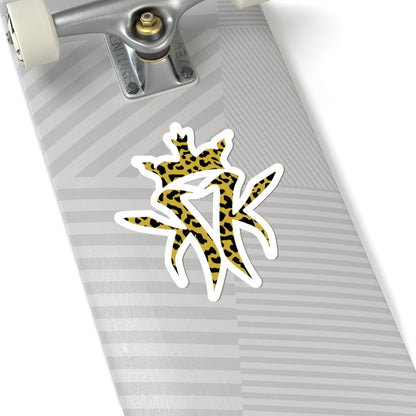 Kottonmouth Kings Leopard Print 6x6 sticker
