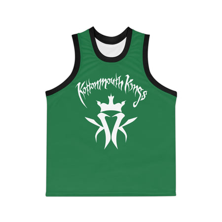 KMK OG Logo Unisex Basketball Jersey (Green)