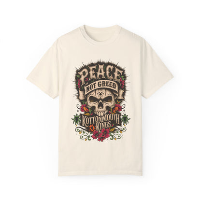 Peace Not Greed Tee Shirt