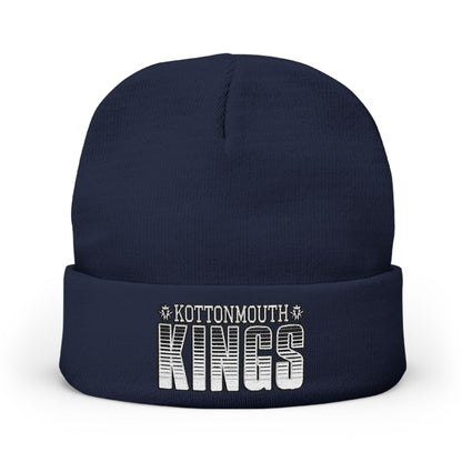 Kottonmouth Kings Striped Logo Cozy Knit Embroidered Beanie