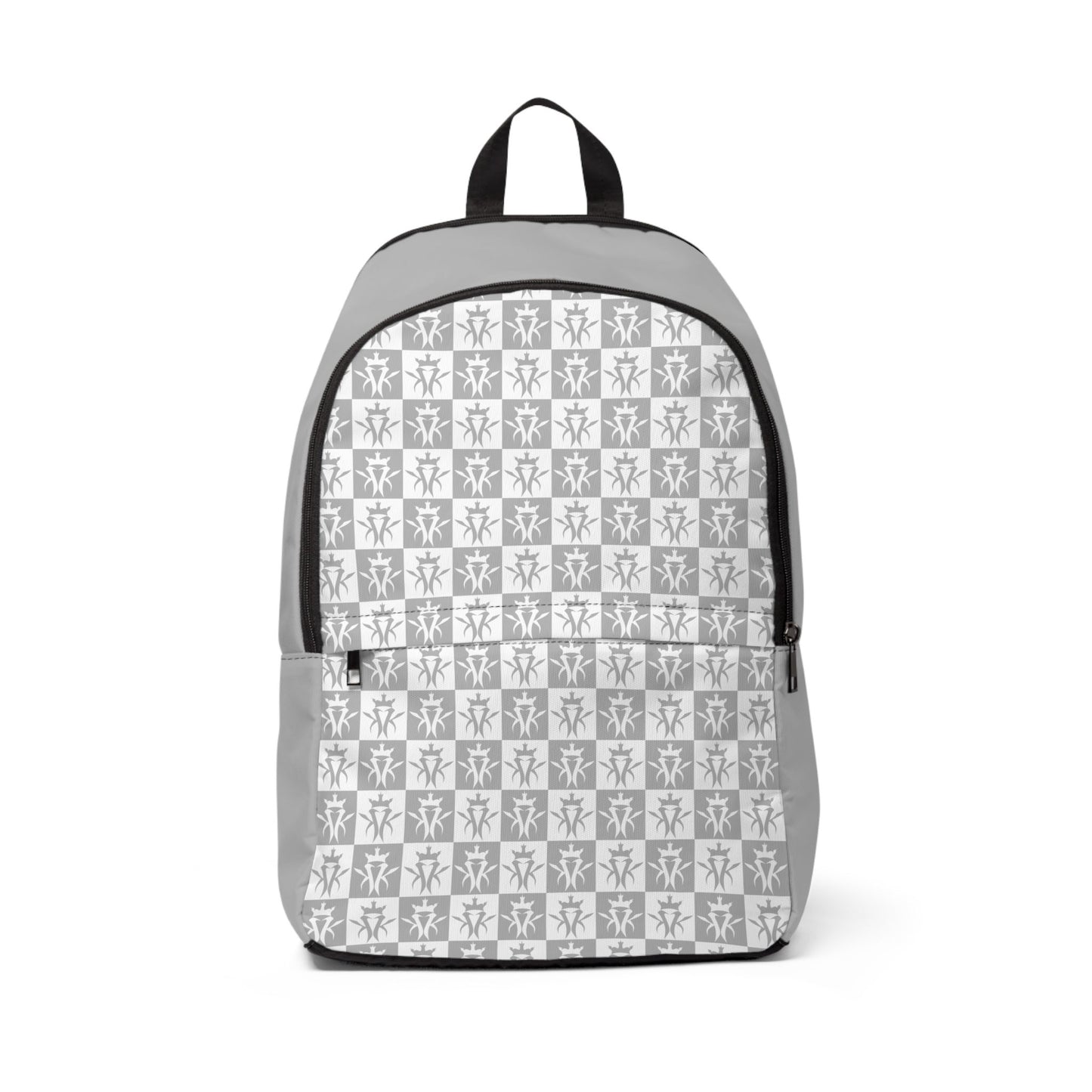 Kottonmouth Kings Checker Logo Fabric Backpack (Light Grey)