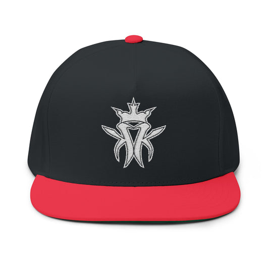 KMK Logo - Centered Emboidered Flat Bill Yupoong Snapback