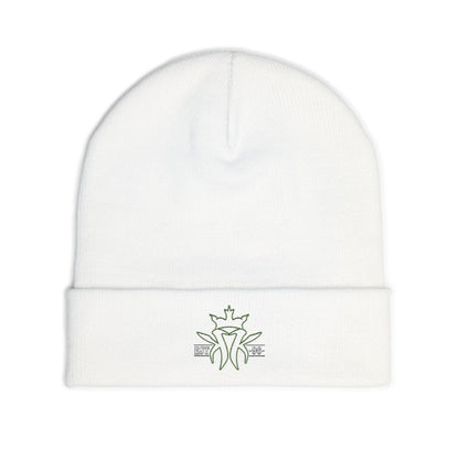Est. 96 KMK Logo Cozy Knit Embroidered Beanie