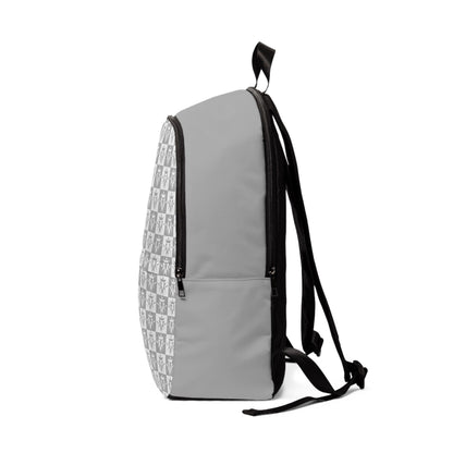 Kottonmouth Kings Checker Logo Fabric Backpack (Light Grey)